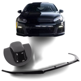 Volkswagen Golf 6R (2009 - 2012) Maxton Style Ön Lip (Plastik)
